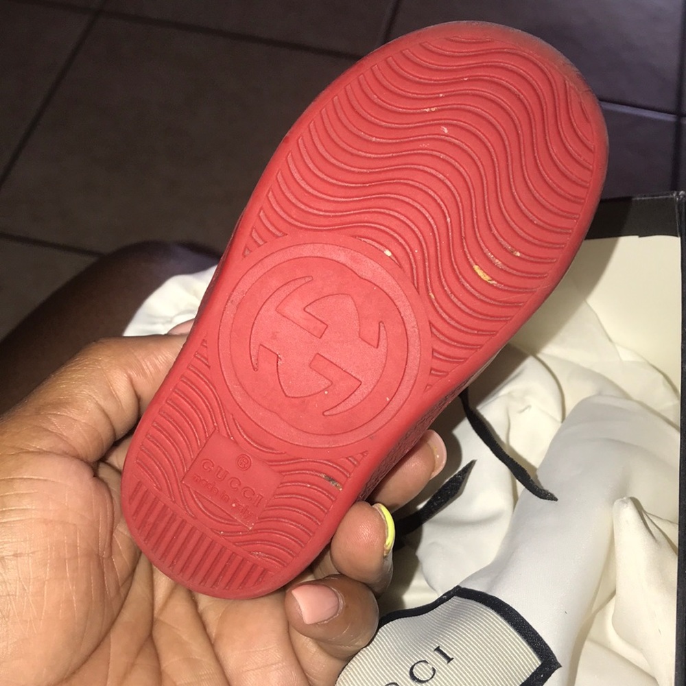 My baby first Gucci shoes, worn a couple times